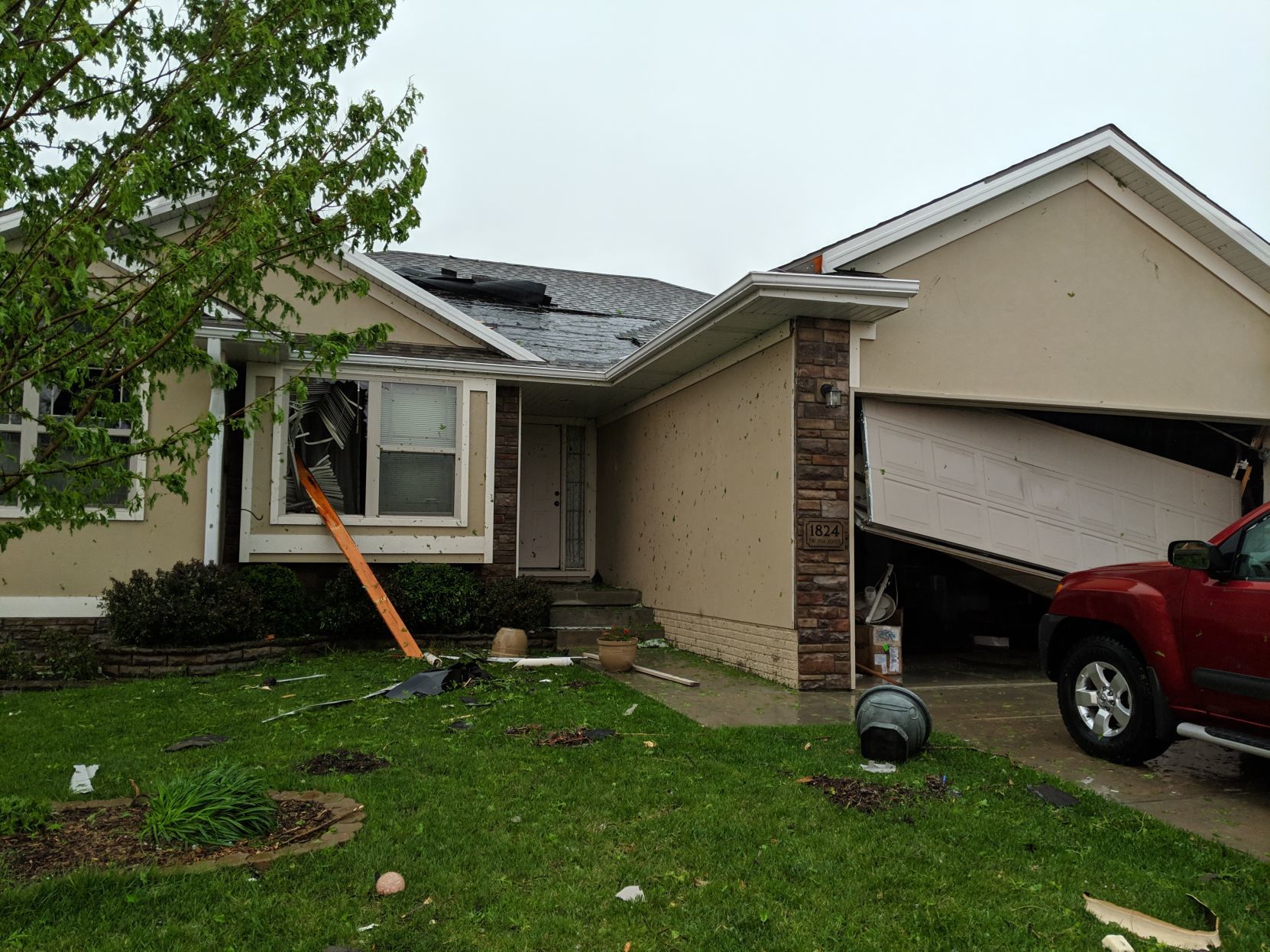 Storm damage